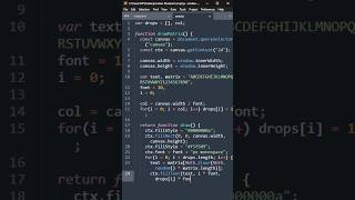 Matrix Effect HTML CSS \u0026 JavaScript | Matrix Effect