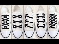 5 Ways to tie your shoelaces, How to tie shoelaces, shoes lace styles, #shoelace #shorts #viral