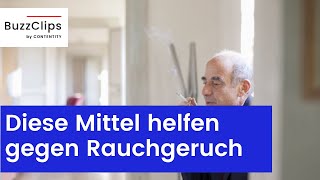 Diese Mittel helfen gegen Rauchgeruch in der Wohnung