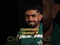 Champion_Trophy_2025_ke_liye_kya_Team_India_Pakistan_jayegi ? #youtubeshorts #indvspak #cricket