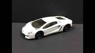 Hot Wheels Lamborghini Aventador 1:64 (1080p HD)