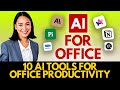 Top 10 AI Tools to Boost Office Productivity in 2024