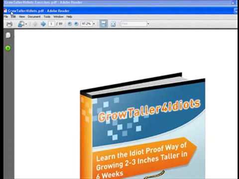 Grow Taller 4 Idiots Review Video Sneak Peek Grow Taller 4 Idiots Review Video Sneak Peek