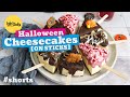 Halloween Cheesecakes on Sticks