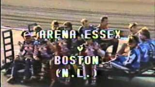 Arena Essex V Boston Barracudas 1986