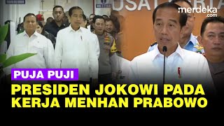 [FULL] Momen Puja Puji Presiden Jokowi, Hasil Kerja Menhan Prabowo Subianto ini