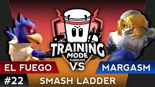 TMT 22 - El Fuego (Falco) VS Marrgasm (Sheik) - SSBM Smash Ladder - Smash Melee