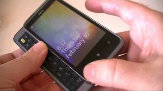 HTC 7 Pro Windows Phone 7 Hardware Tour | Pocketnow