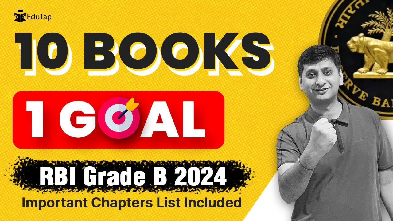 RBI Grade B Booklist | Best Books For RBI Grade B | Phase 1 And 2 Books ...