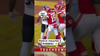 Quem se lembra do Touchdown ANTOLÓGICO do QB dos Chiefs nos Playoffs de 2019? 🤯 (via @espnbrasil)
