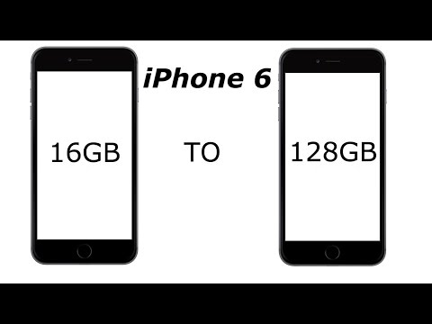 iPhone 6 Storage Upgrade to128GB (4K) iPhone 6 Storage Upgrade to128GB (4K)