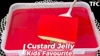 5 Minute Me Banaye Yummy Custard Jelly! 🍮 | Super Simple \u0026 Quick Recipe