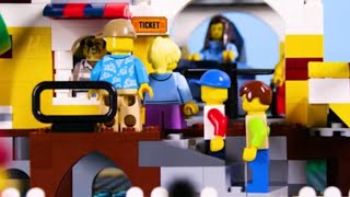 Billy's Roller Coaster Fail! | LEGO Theme Park Fail | Billy Bricks Stop Motion