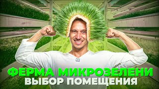 Ферма Микрозелени    Выбор Помещения