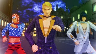 【ジョジョMMD】暗殺チーム　護衛チーム　9人verイージーデンス 　5部　JOJO