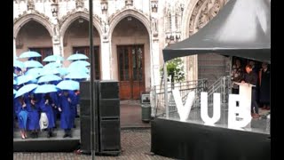 VUB Graduation Ceremony Grand Place Brussels Oct 5 2021