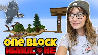 Minecraft Oneblock Skyblock, but its HARDCORE #4