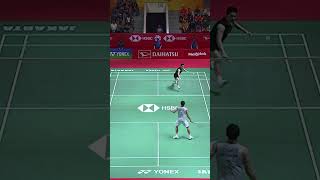 Backhand magic from Jonatan Christie! #shorts #badminton #BWF