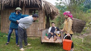 Evil Creditor Suddenly Arrested, 16-Year-Old Single Mother and Small Family Get Back Bamboo House