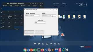 Encryption and Decryption program with Python and PyQt5