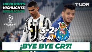 Highlights | Juventus 3(4)-(4)2 Porto | Champions League 2021 - Cuartos | TUDN