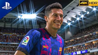 FIFA 23 Gameplay 4K | Barcelona vs Real Madrid El Clasico 2023 | Mbappe vs Lewandowski | PS5