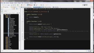 CodeIgniter Tutorial 2 Intro to MVC Pattern mp4