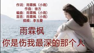 《你是伤我最深的那个人》 演唱：雨霖枫