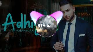 adhiya (bass boosted) Karan aujla |yeah proof| latest punjabi song 2020
