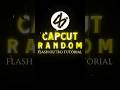 CAPCUT | RANDOM FLASH OUTRO TUTORIAL 🔥💀 #capcuttutorial #tutorial