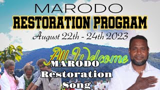 MARODO TRIBE Restoration song 2023 ( ABIDAN)