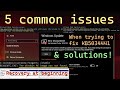 Windows Recovery Update: 5 common issues and how to fix!