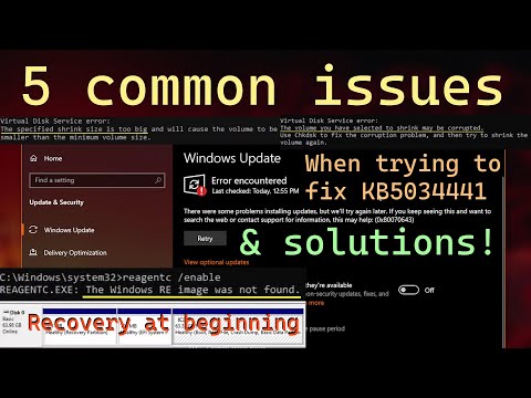 Обновление восстановления Windows: 5 распространенных проблем и способы их устранения!