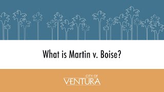 Episode 3: What is the Martin v. City of Boise case?