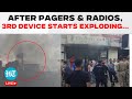 LIVE | Lebanon: 3rd Device Starts Exploding After Pagers, Walkie-Talkies | Solar | Hezbollah, Israel