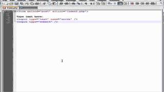 PHP: Tutorial 1 - $_POST Method