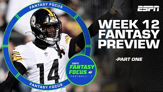 Week 12 Start or Sit + TNF Preview | Fantasy Focus 🏈