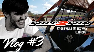 VLOG #3: William Blankenship WINS Dirt Late Model Race @ Crossville Speedway 10.10.2021