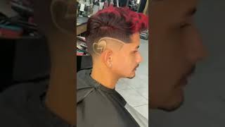 One side Dil design hair cutting style #hairstylerg7