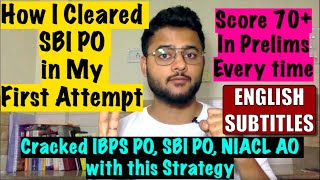 How I Cleared SBI PO Pre in my First Attempt | How to Prepare for SBI PO 2022 ? SBI PO 2022 Strategy
