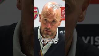 'On his performance in training, we didn't select him!' | Erik ten Hag on why Sancho was dropped