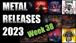 New Metal \u0026 Hard Rock releases 2023 – Week 38 (18th - 24th September 2023)