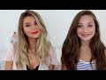 7 Minute Prom Makeup Challenge ft. Maddie Ziegler! l Olivia Jade