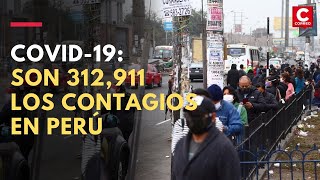 Coronavirus Perú: 312,911 los contagiados y a 11,133 los fallecidos
