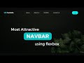 Create Simple Navbar using Flexbox | Navbar CSS Tutorial | @ViDTechInfo