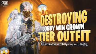 CROWN TIER OUTFIT IS SO OP | HOBO YT vs ALL PAKISTANI LOBBY