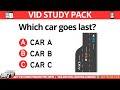 Which car goes last? l HOW TO MASTER COMPLEX CAR DIAGRAM COURSE | Mr Pauline VID PROVISIONAL LESSONS