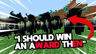 Minecraft, But If I Say "Warden" Then 10 Wardens Spawn...