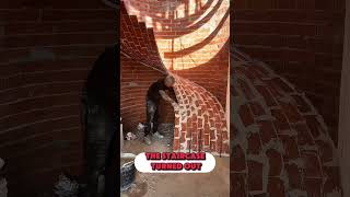 Astonishing Secret Behind Brick Staircase😳🫡👍 #shortsfeed#youtubeshorts #shorts #construction #facts