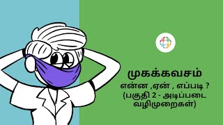 முகக்கவசம்:  என்ன ,ஏன் , எப்படி ? (பகுதி 2 - அடிப்படை வழிமுறைகள் )